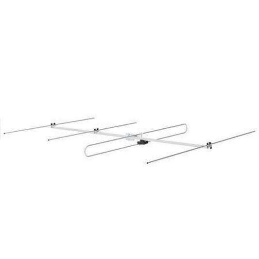 Stellar Labs Amplifier Yagi Outdoor FM Antenna Four Element Directional Out Door