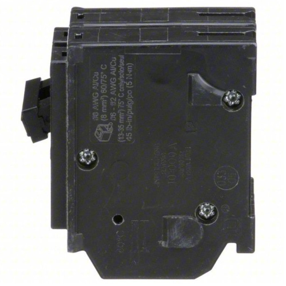 Square D 60 Amp Circuit Breaker HOM260 Homeline 2 Pole Plug In 60A, 120/240V, AC, Single Phase