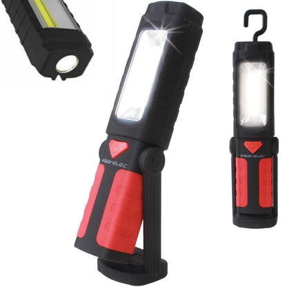 Portable LED Work Light 2 Pack, Elbourn LED Work Flashlight with 5